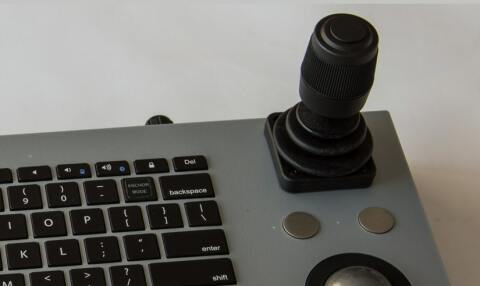 custom keyboard with joystick