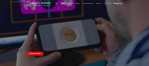 Cursor Controls startet neue Website