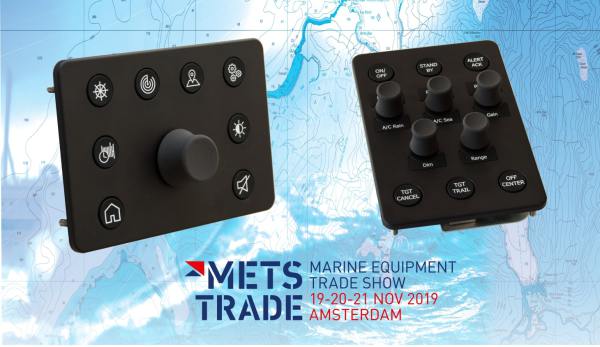 Radar & ECDIS controle panelen @ METSTRADE